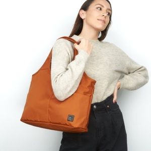 IHKWIP THE EVERYDAY SHOPPER TOTE - WARM CARAMEL NWOT